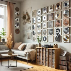 賃貸でもできる！壁を傷つけずにCDディスプレイフレームを飾る方法